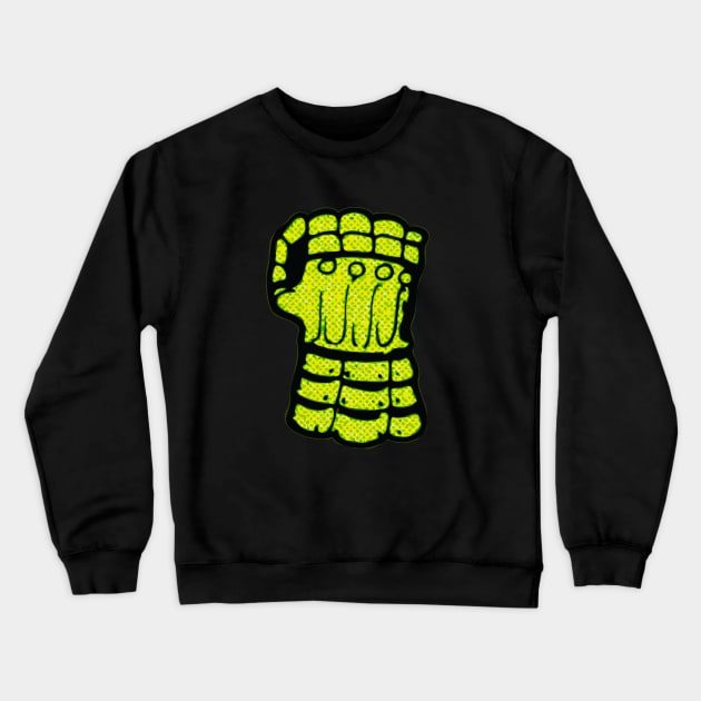 Fist of Power Crewneck Sweatshirt by Megatrip